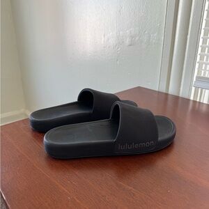 Lululemon Black Slides